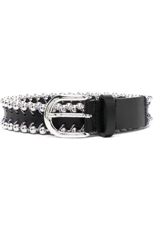 Isabel Marant Dames, Accessoires, Zwart, Maat: 90 CM Leer