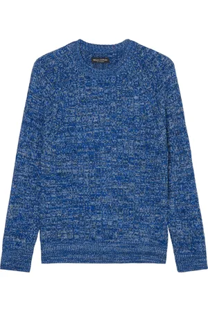 Marc O’ Polo Heren, Truien, Blauw, Maat: XL Katoen