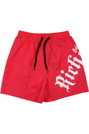 John Richmond Heren, Badkleding, Rood, Maat: M Poliester