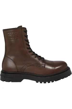 Tommy Hilfiger Heren, Schoenen, Bruin, Maat: 43 EU Leer