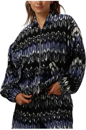 AMAYA Amsterdam Dames, Jassen, Blauw, Maat: M Acryl