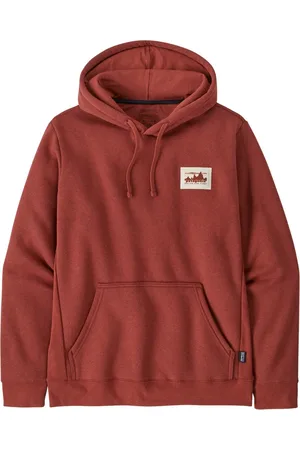 Patagonia Heren, Sweatshirts & Hoodies, Rood, Maat: XL Katoen