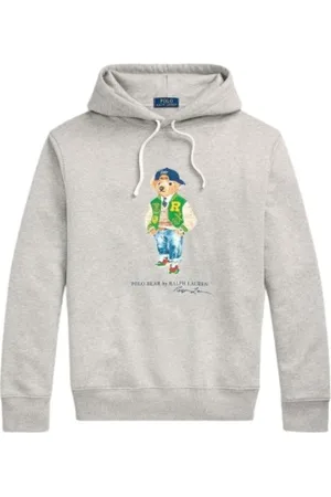 Ralph Lauren Heren, Sweatshirts & Hoodies, Grijs, Maat: XL Katoen