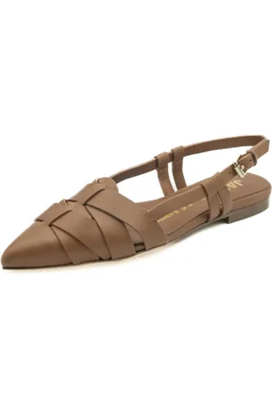 Janet&Janet Dames, Schoenen, Bruin, Maat: 39 EU Leer