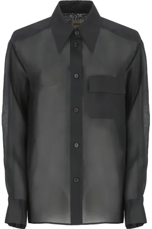 Khaite Dames, Blouses & Shirts, Zwart, Maat: XS Zijde