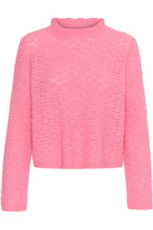 INWEAR Dames, Truien, Roze, Maat: M Wol