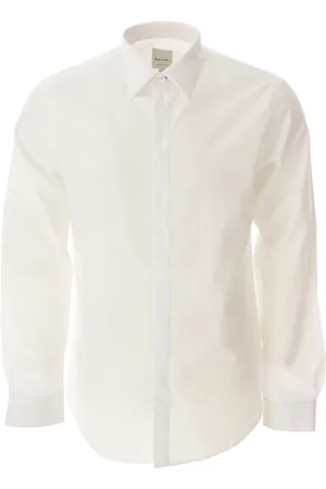 Paul Smith Heren, Overhemden, Wit, Maat: 2XL Katoen