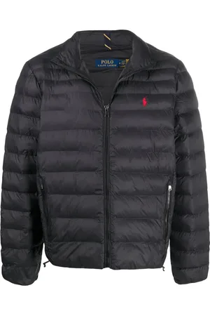 Ralph Lauren Heren, Jassen, Zwart, Maat: XL Nylon