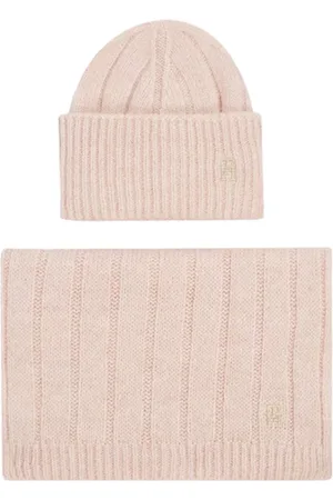 Tommy Hilfiger Dames, Accessoires, Roze, Maat: ONE Size Wol