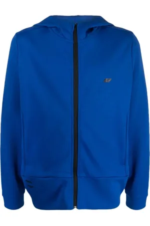 Tommy Hilfiger Heren, Sweatshirts & Hoodies, Blauw, Maat: M Katoen