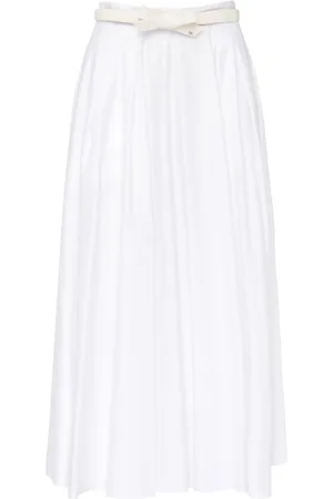 Elisabetta Franchi Dames, Rokken, Wit, Maat: M