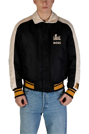 HUGO BOSS Heren, Jassen, Zwart, Maat: XL Polyamide