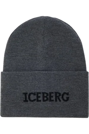 Iceberg Heren, Accessoires, Grijs, Maat: ONE Size Wol