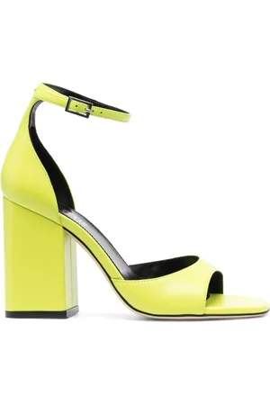 PARIS TEXAS Dames, Schoenen, Groen, Maat: 38 EU Leer