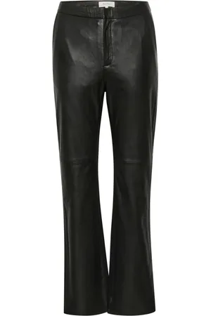 Part Two Dames, Jeans, Zwart, Maat: XS Leer