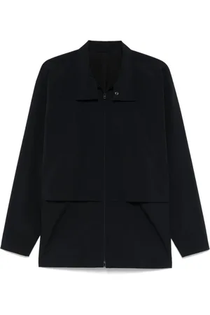 Issey Miyake Heren, Overhemden, Zwart, Maat: L