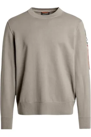 Parajumpers Heren, Sweatshirts & Hoodies, Grijs, Maat: 2XL Katoen