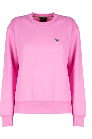 Paul Smith Dames, Sweatshirts & Hoodies, Roze, Maat: XL Katoen