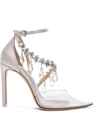 Jimmy Choo Dames, Schoenen, Wit, Maat: 39 EU Leer
