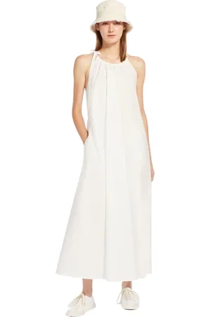 Max Mara Dames, Jurken, Wit, Maat: XS Katoen