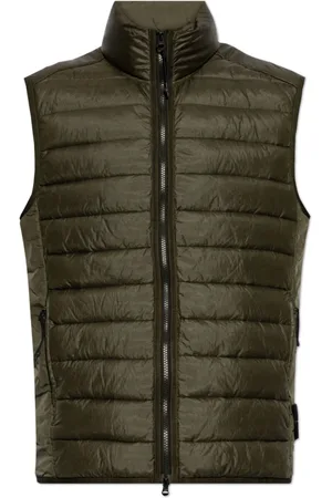 Stone Island Heren, Jassen, Groen, Maat: S Polyamide