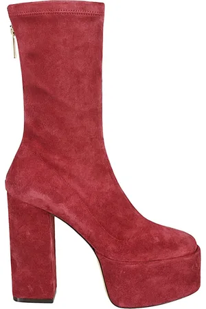 PARIS TEXAS Dames, Schoenen, Rood, Maat: 39 EU Leer
