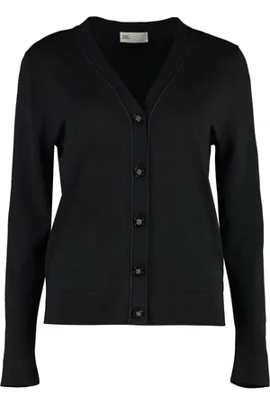 Tory Burch Dames, Truien, Zwart, Maat: L Zijde