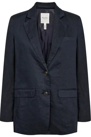 Part Two Dames, Jassen, Zwart, Maat: XL Linnen