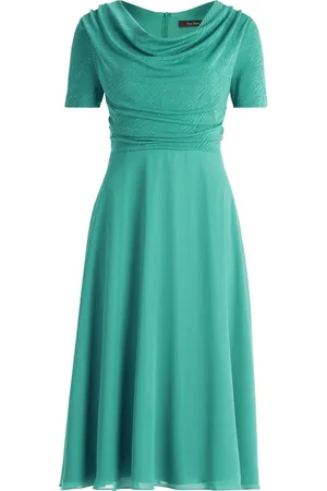 Vera Mont Dames, Jurken, Groen, Maat: 2XL