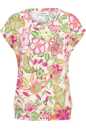 &Co Woman Dames, Tops, Veelkleurig, Maat: XL Jersey