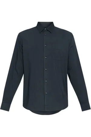 Woolrich Heren, Overhemden, Blauw, Maat: S Katoen