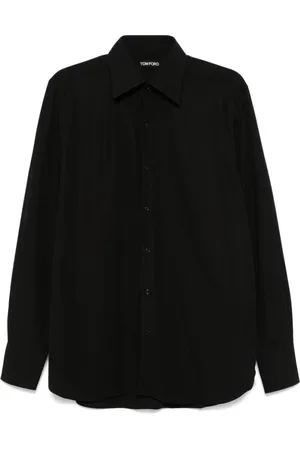 Tom Ford Heren, Overhemden, Zwart, Maat: L
