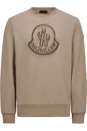 Moncler Dames, Sweatshirts & Hoodies, Bruin, Maat: M Katoen