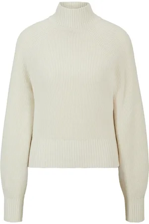 HUGO BOSS Dames, Truien, Wit, Maat: M Wol