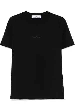 Stone Island Heren, Tops, Zwart, Maat: M Katoen