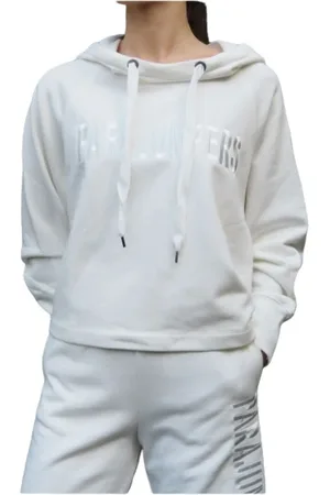Parajumpers Dames, Sweatshirts & Hoodies, Wit, Maat: M Katoen