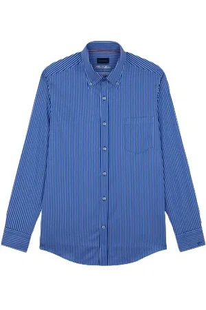 Paul & Shark Heren, Overhemden, Blauw, Maat: M Katoen