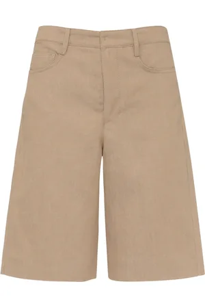 Max Mara Dames, Korte broeken, Bruin, Maat: M