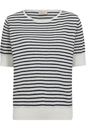 Freequent Dames, Truien, Blauw, Maat: S Katoen
