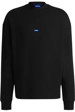 HUGO BOSS Heren, Sweatshirts & Hoodies, Zwart, Maat: L Katoen