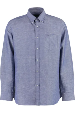 Paul & Shark Heren, Overhemden, Blauw, Maat: 3XL Katoen