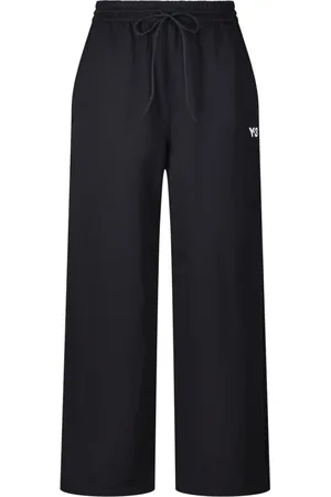 Y-3 Dames, Broeken, Zwart, Maat: L