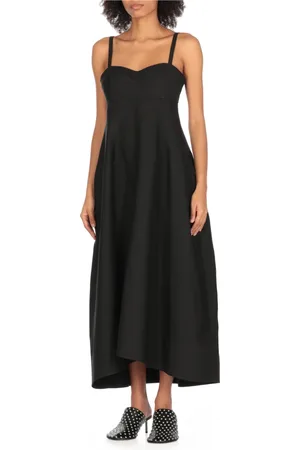 Jil Sander Dames, Jurken, Zwart, Maat: S Zijde