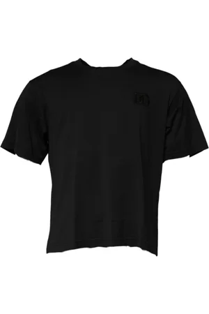 Dolce & Gabbana Heren, Tops, Zwart, Maat: XS Katoen