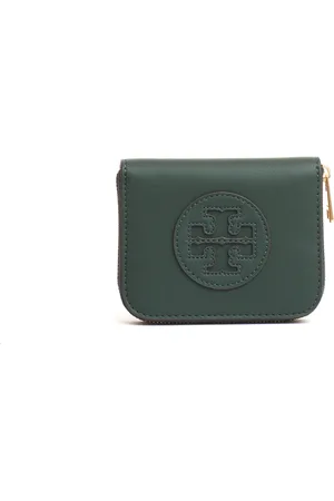 Tory Burch Dames, Accessoires, Groen, Maat: ONE Size Leer