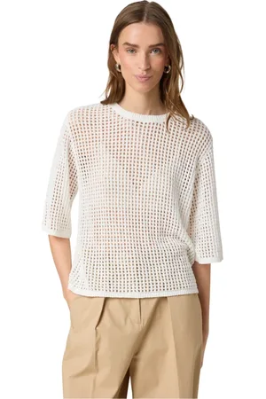 Soaked in Luxury Dames, Truien, Wit, Maat: XL