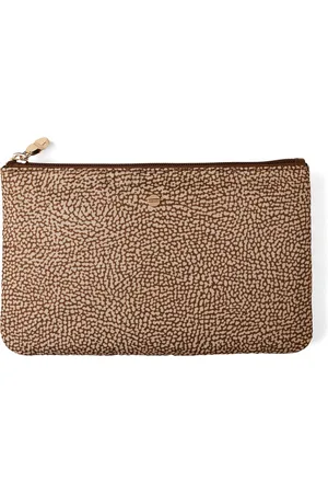 Borbonese Dames, Tassen, Bruin, Maat: ONE Size Leer