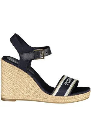 Tommy Hilfiger Dames, Schoenen, Blauw, Maat: 36 EU Leer