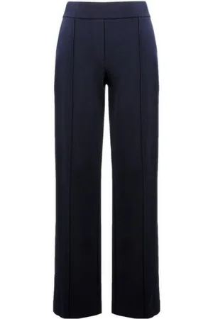 Joseph Ribkoff Dames, Broeken, Blauw, Maat: 5XL Spandex