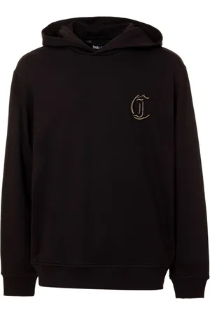 Roberto Cavalli Heren, Sweatshirts & Hoodies, Zwart, Maat: 2XL